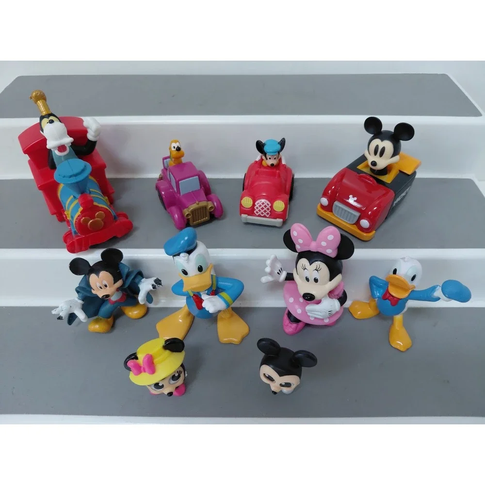 Disney Mickey‎ Mouse Friends Figure Lot Train Car Doorables Minnie Donald Goofy